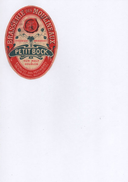 étiquettes de la collection