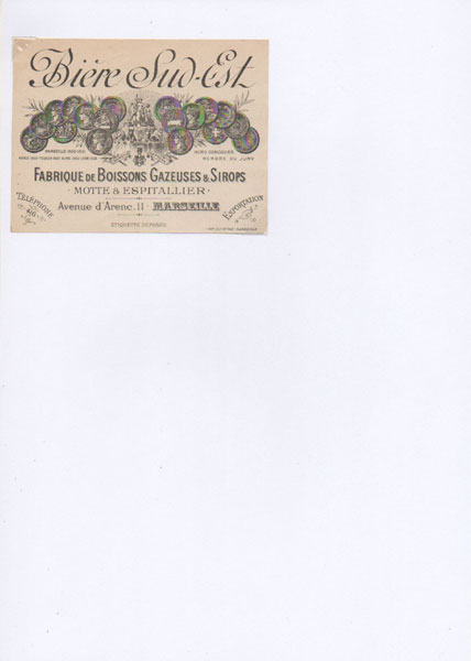 étiquettes de la collection