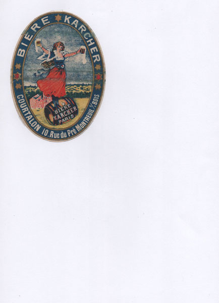 étiquettes de la collection