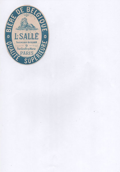 étiquettes de la collection